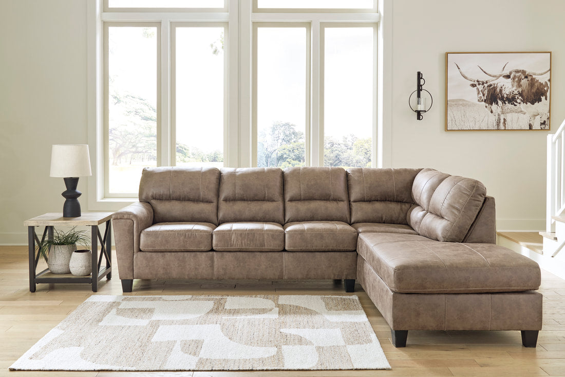 Ashley Sectional in Smoke