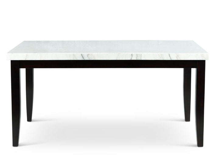 Westby 6 Piece Marble Top Set (Table, Bench & 4 Side Chairs)