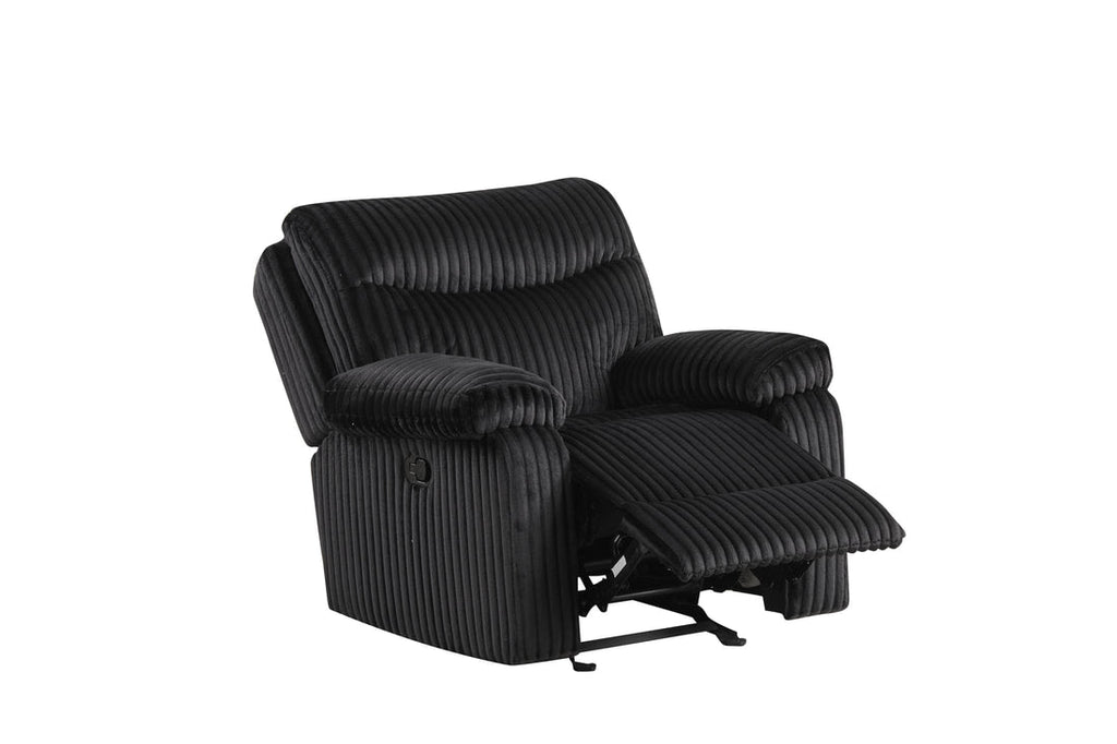 Bravo Black 3pc Reclining Set